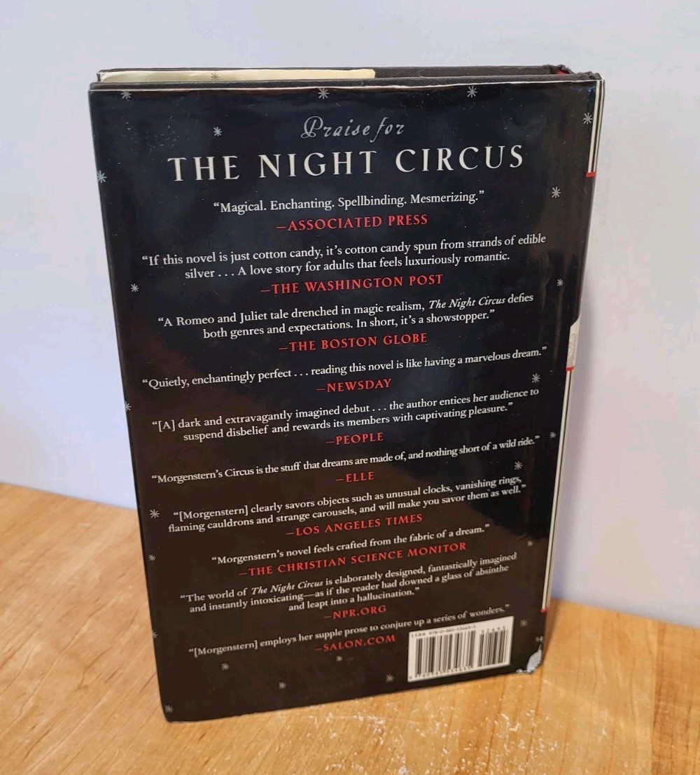 THE NIGHT CIRCUS Erin Morgenstern 2011 FIRST EDITION Hardcover w/DJ Doubleday