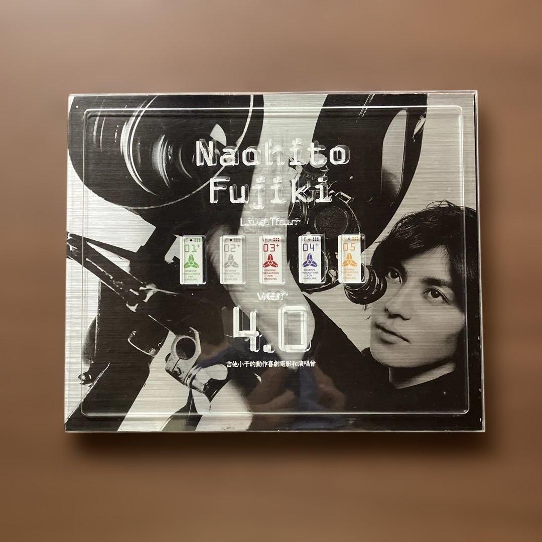Naoto Fujiki Live Tour 2002 Photobook 8.3×10.3in Vintage Concert Book