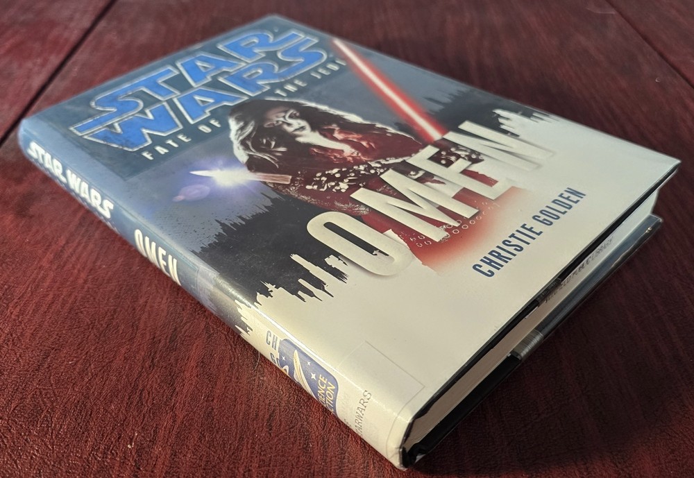 Star Wars EU Fate of the Jedi #2: Omen, by Christie Golden – HC w/DJ 1st 2009