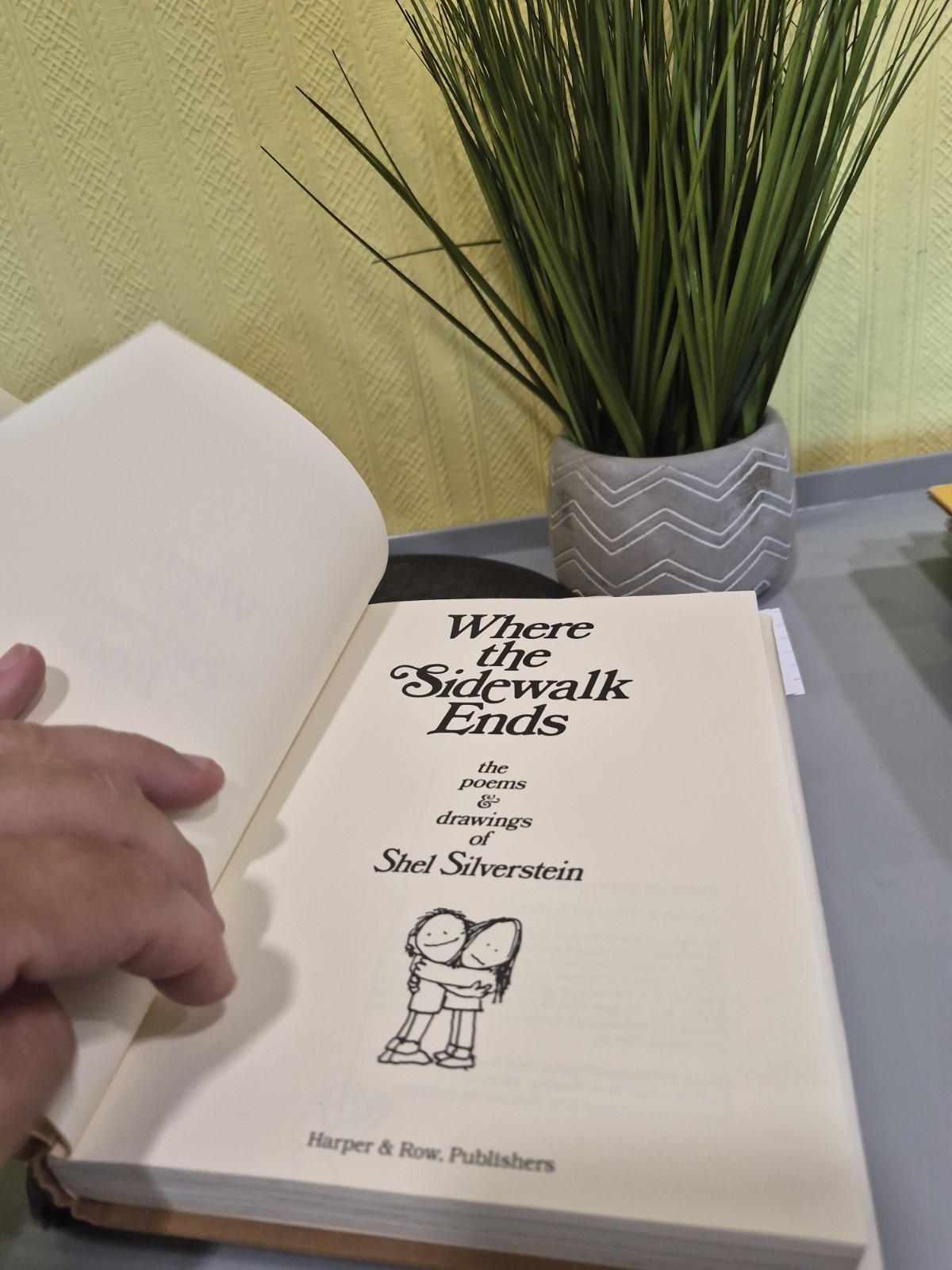 Where the Sidewalk Ends by Shel Silverstein – 1974 Hardcover – Light In Attic