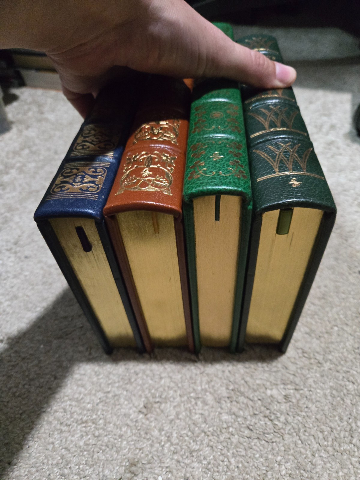 The Easton Press Lot of 4 Books – Gulliver’s Travels Leaves of Grass Portrait of