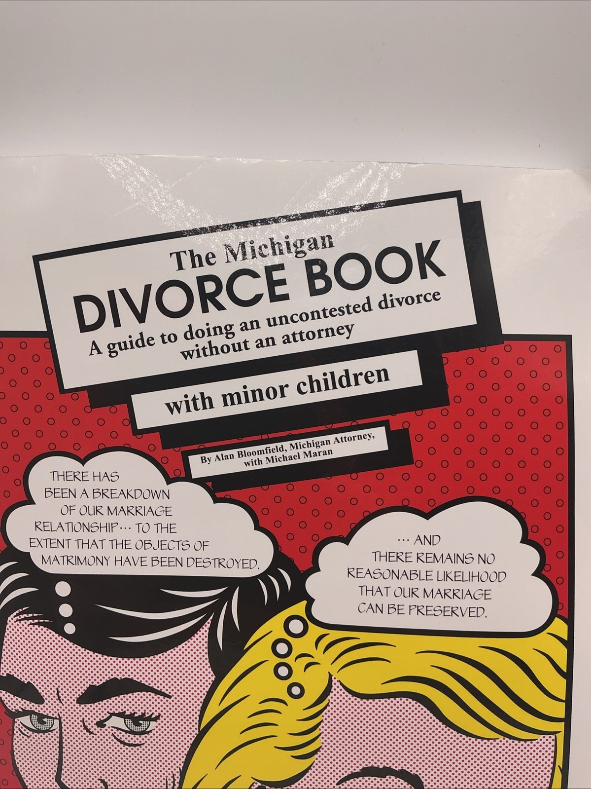 Michigan Divorce Book with Minor Children by Alan Bloomfield (2018, Trade…