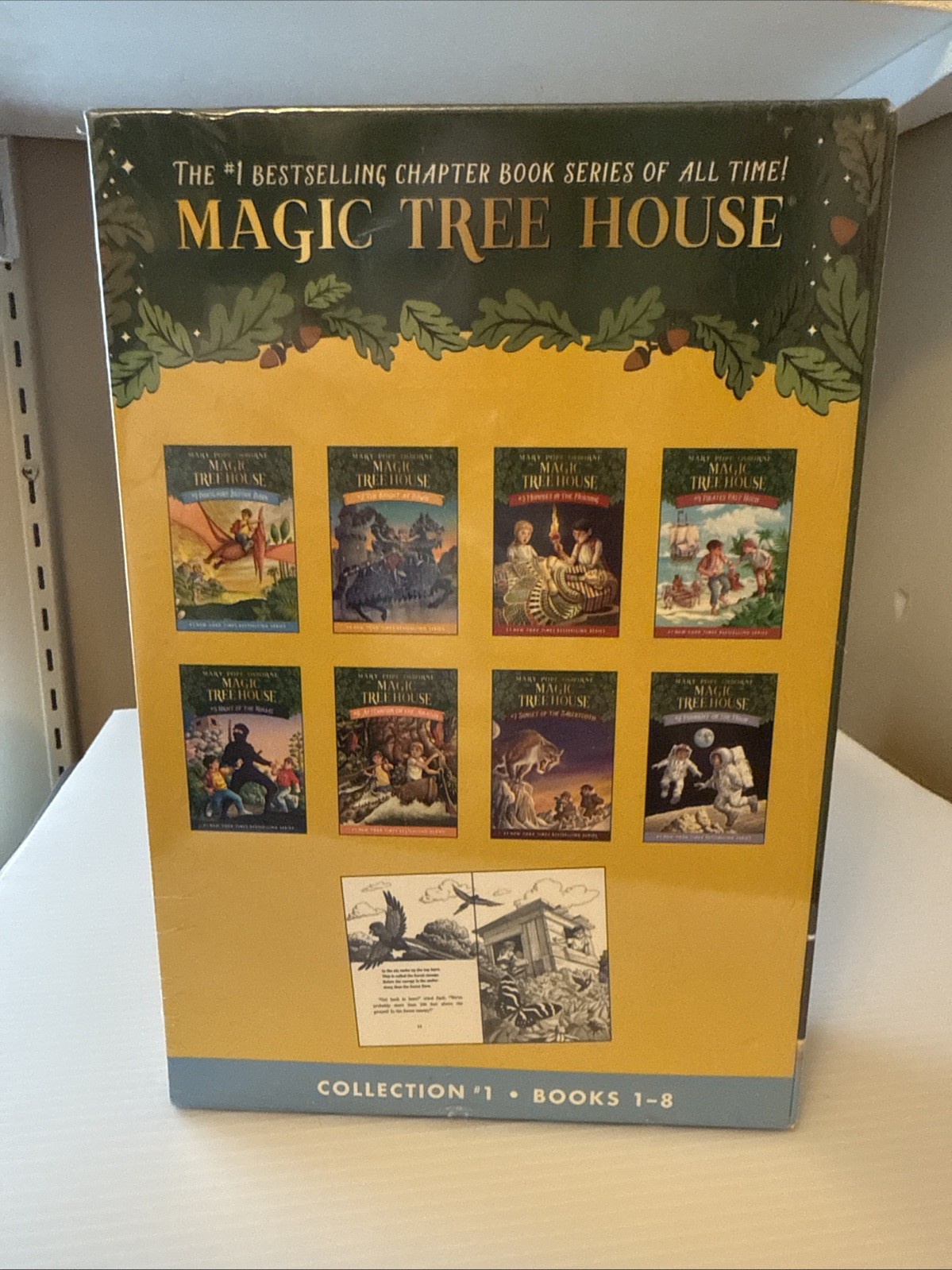 NEW / SEALED! Mary Pope Osborne MAGIC TREE HOUSE #1-8 BOXED Books SET