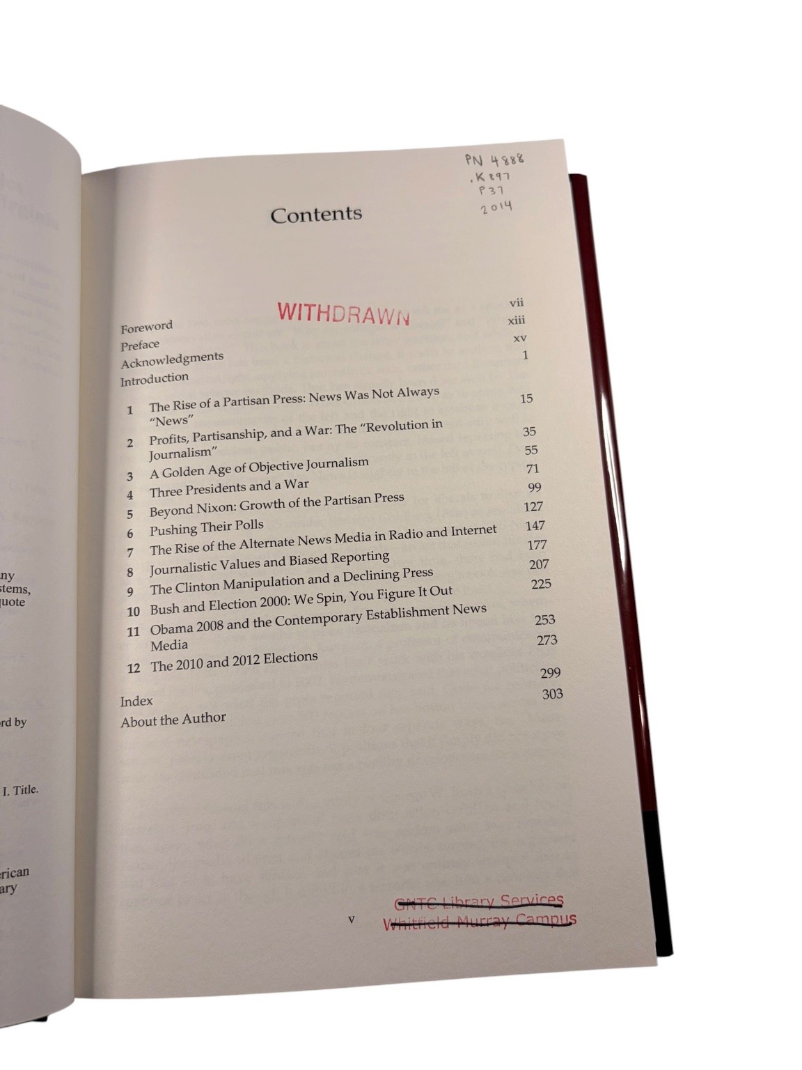 Partisan Journalism Jim A. Kuypers 2014 Media Bias History Rowman & Littlefield