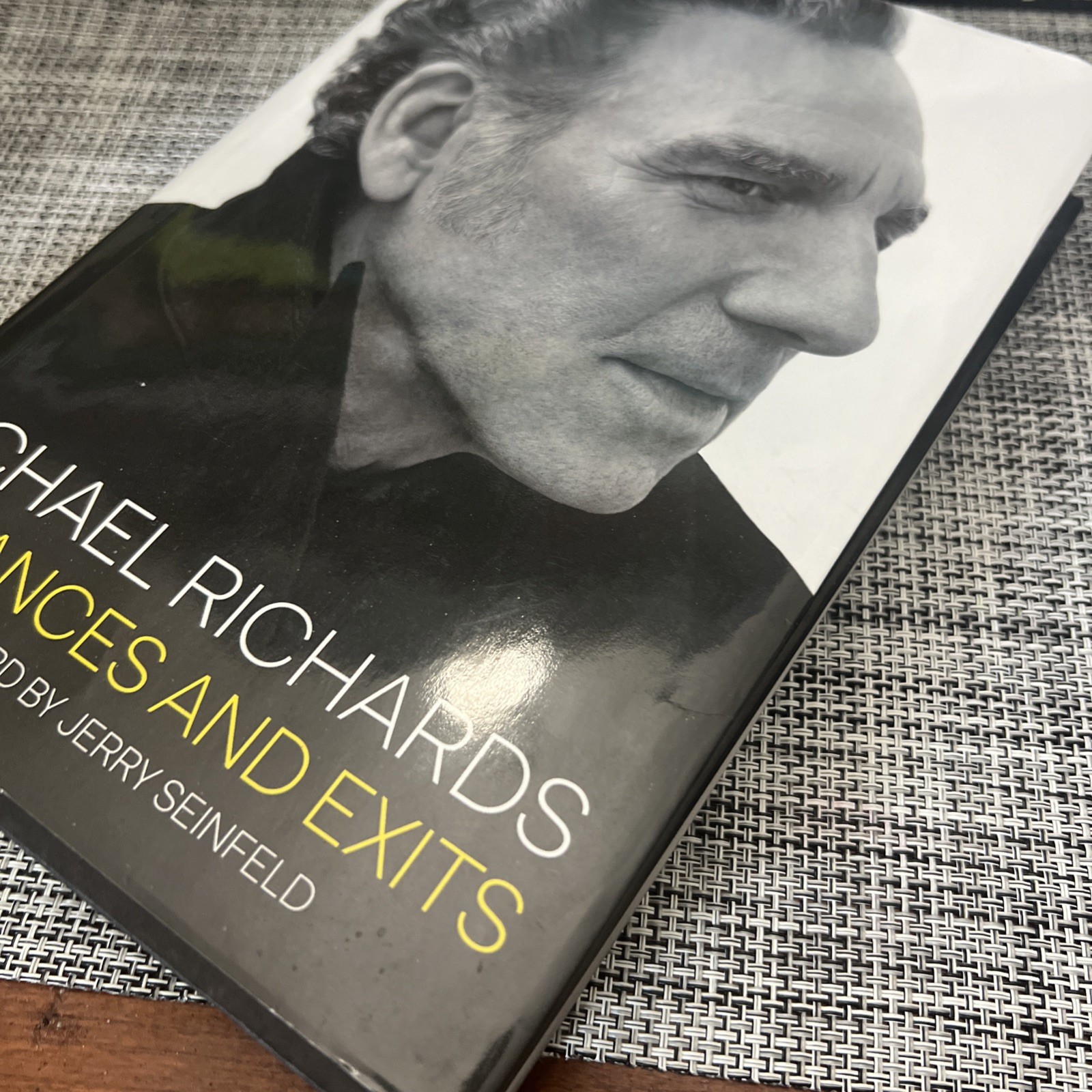 Entrances and Exits by Michael Richards (2024, Hardcover)