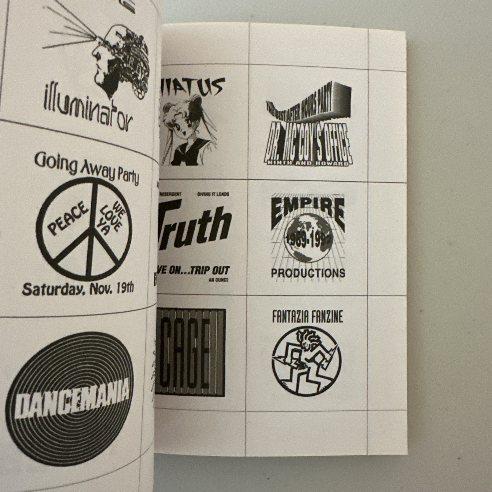 Rave Logos 1988-2000 By Masala Noir