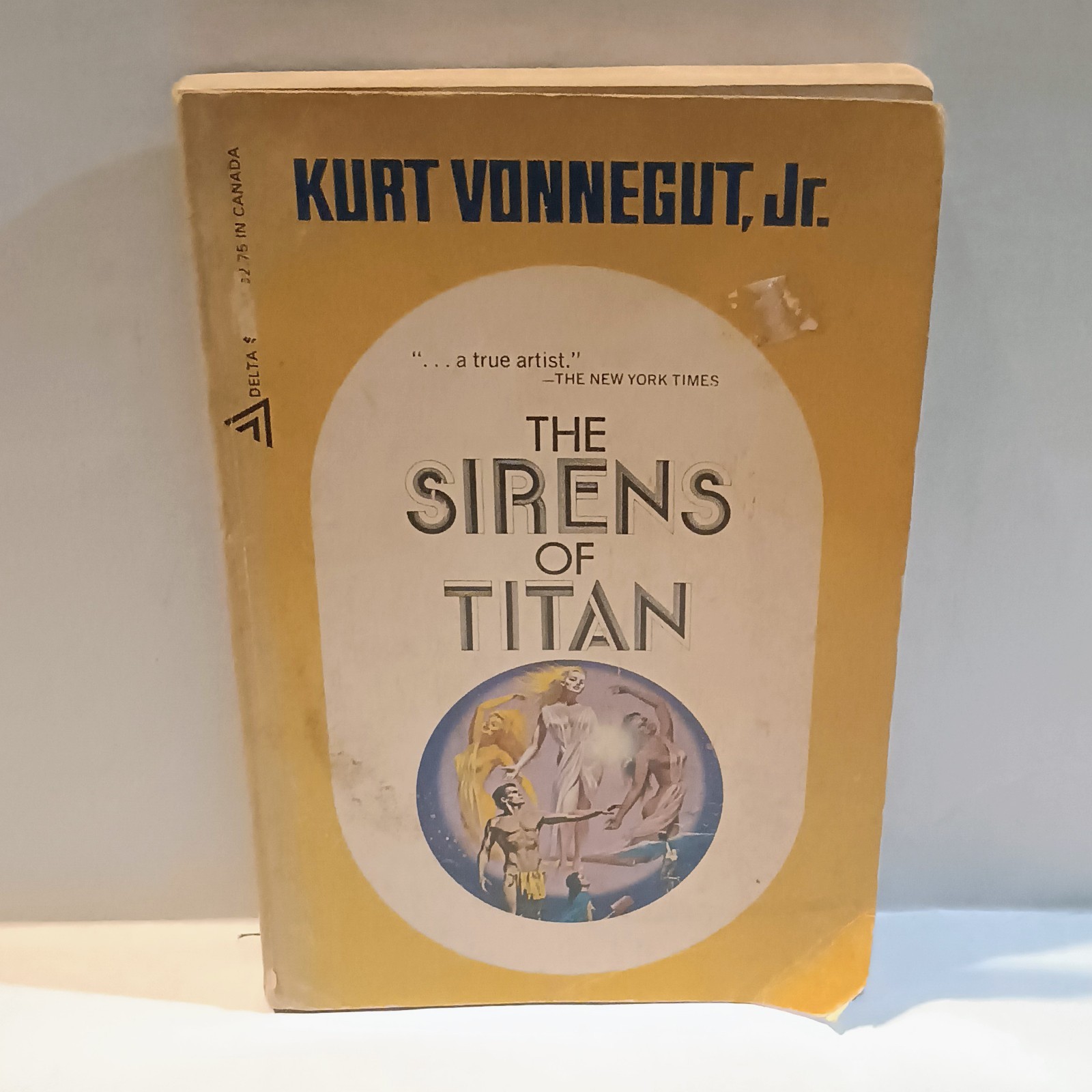 The Sirens of Titan-Kurt Vonnegut Jr-Dell Publishing-2nd Printing-1959-Soft Cove