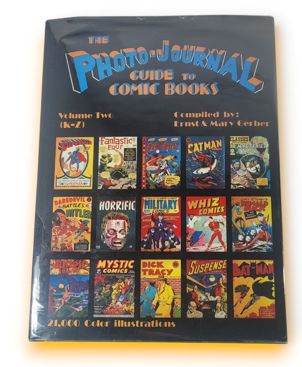 The Photo-Journal Guide to Comic Books, Vol. 2 Ernst & Mary Gerber 1995 in Jkt