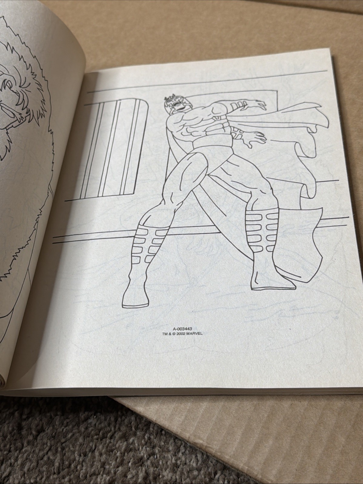 Marvel X-Men Coloring & Activity Books 2003 Unused