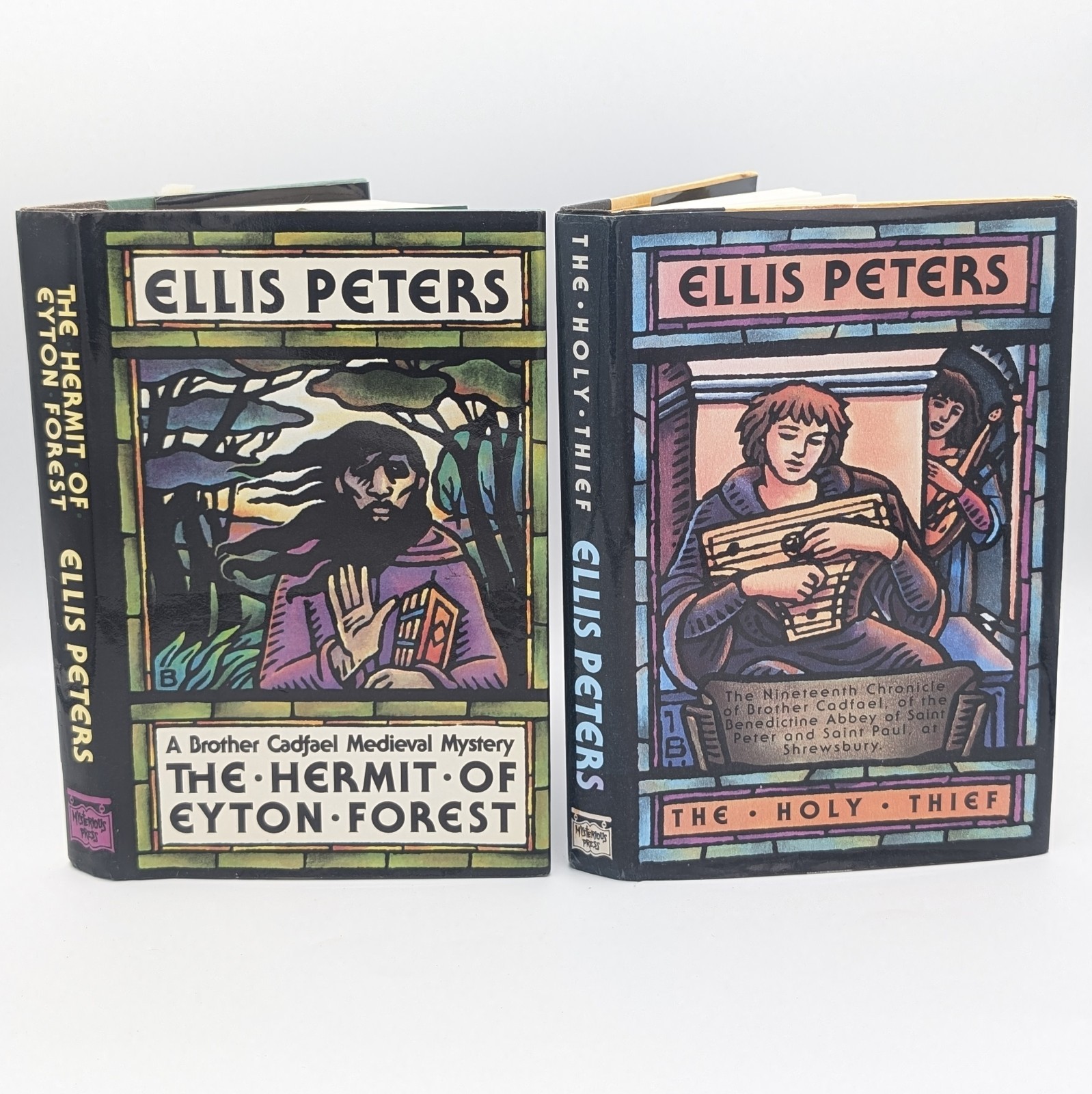 Vintage Ellis Peters Brother Cadfael Mystery Series Lot Hardcover First Edition