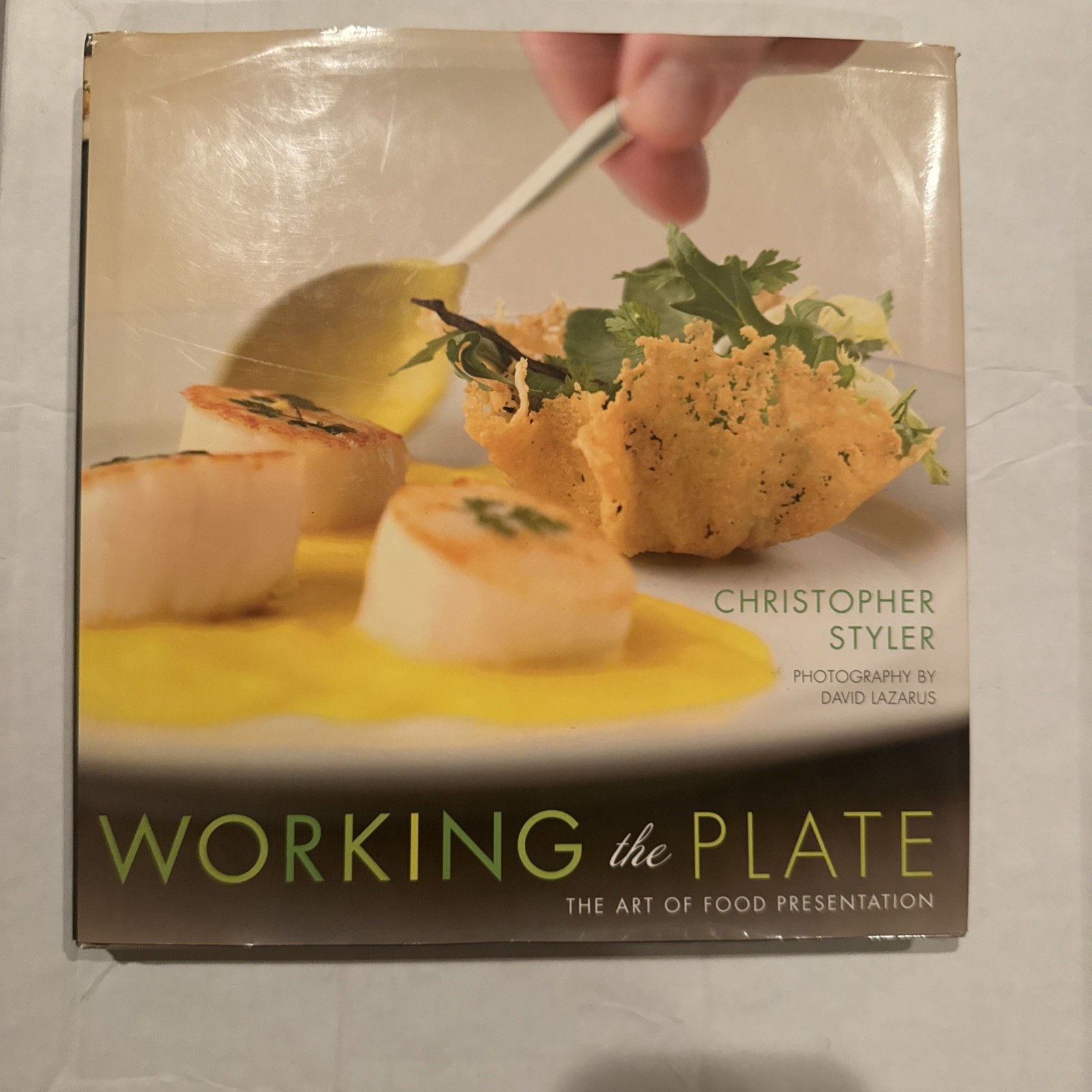 Working the Plate : The Art of Food Presentation by Christopher Styler (2006,…
