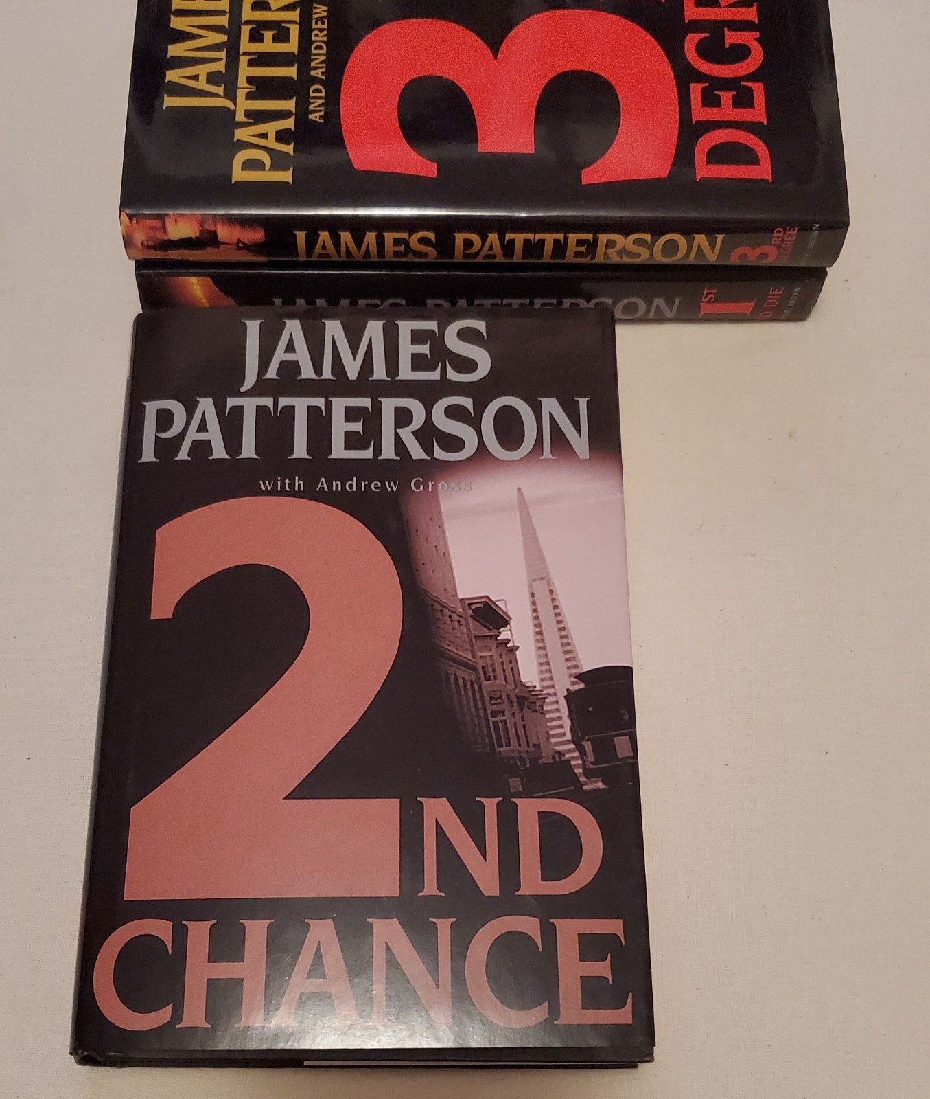 James Patterson Women’s Murder Club Books 1-3 HC Lot Crime Mystery Fiction
