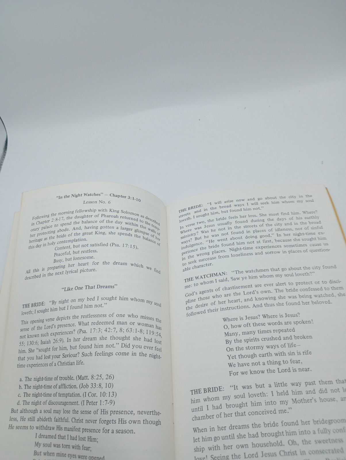 Vintage The Song Of Solomon An Extensive Outline Study Dr. F. William May Softco