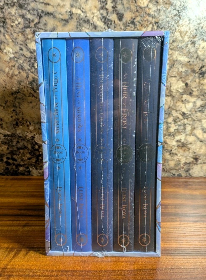 Books For Days Crate A Trial of Sorcerers Series By Elise Kova Box Set Sealed