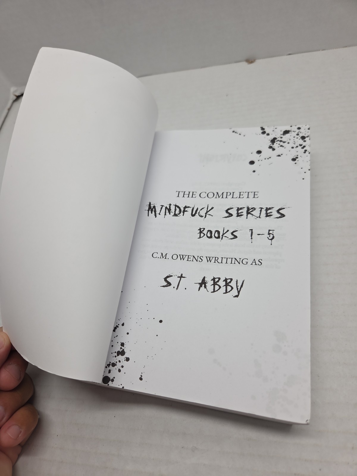 Mindf*ck Series by S. T. Abby (2019, Trade Paperback)