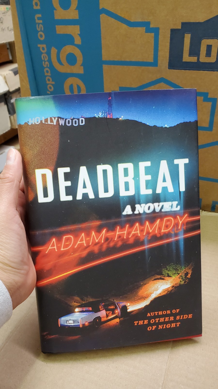 Deadbeat By Adam Hamdy Atria Books 2024 Hardcover