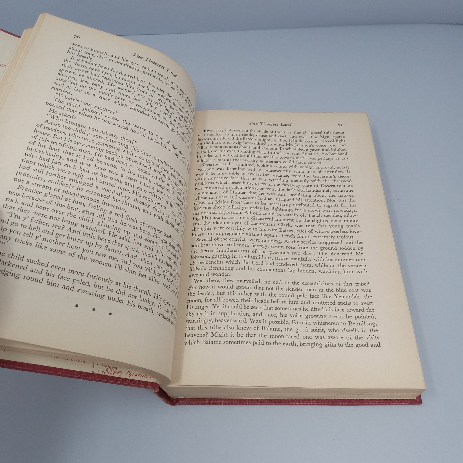 The Timeless Land: 1941 The Macmillan Company Hardcover by Eleanor Dark