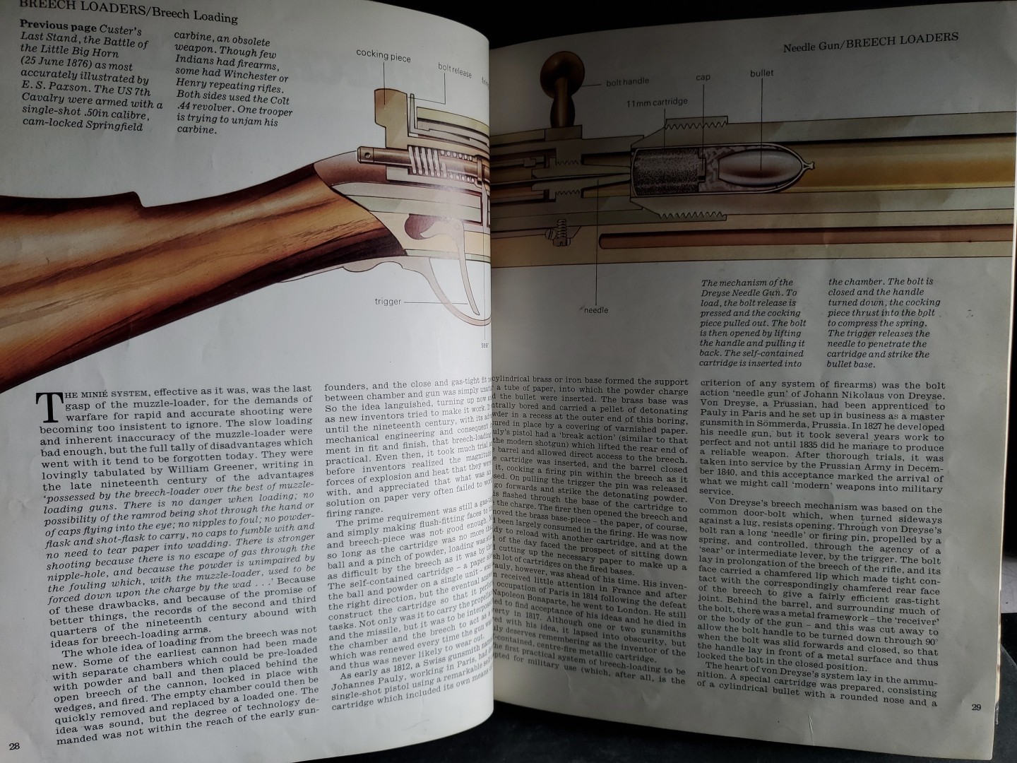 Guns and How They Work Ian V Hogg HC Illustrated Firearms Guide Book