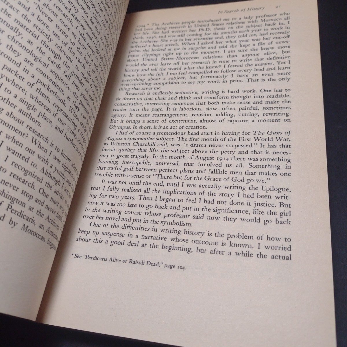 Practicing History: Selected Essays by Barbara W. Tuchman -1982 -Paperback