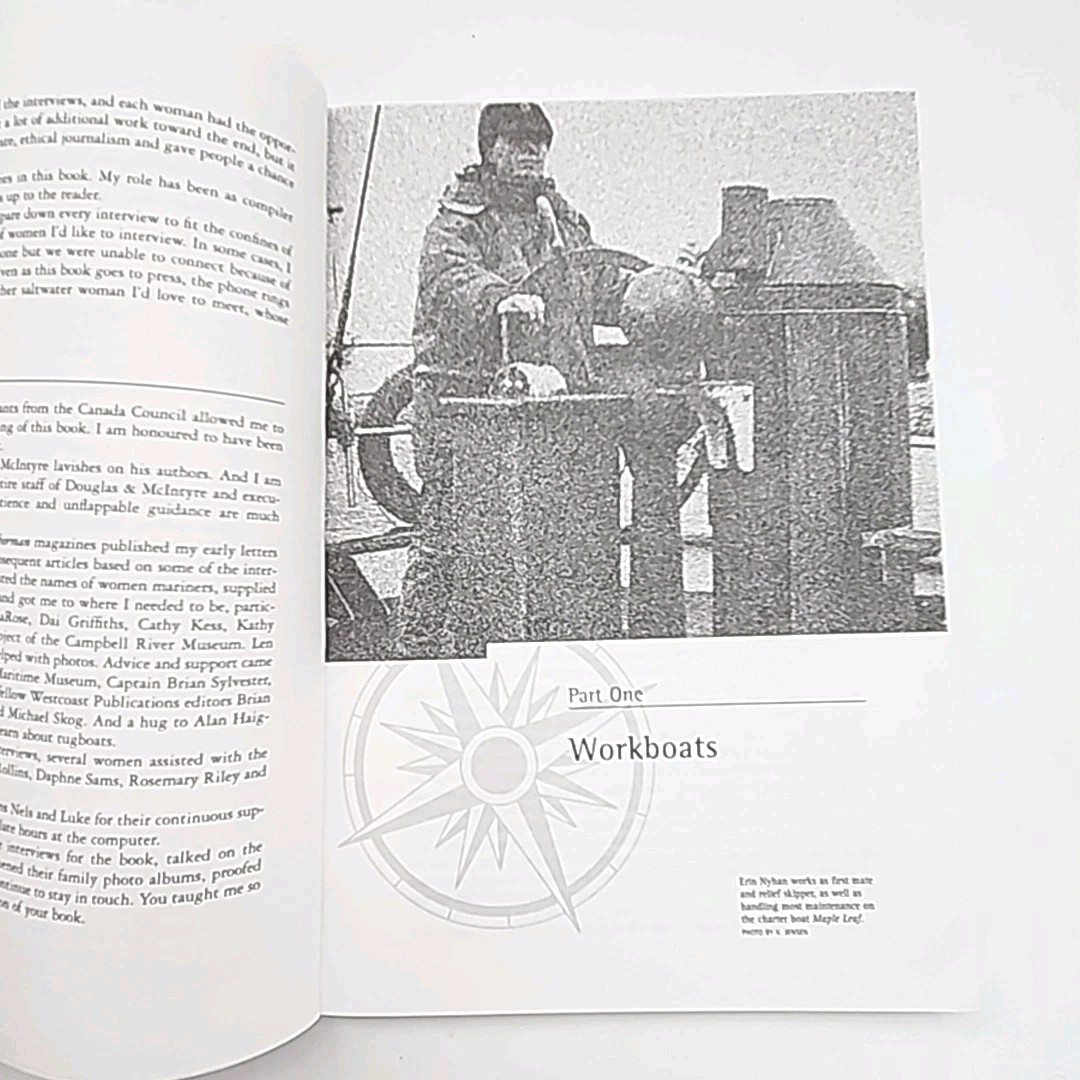 Saltwater Women at Work by Vickie Jensen SIGNED 1ST EDITION Paperback 1995 Book