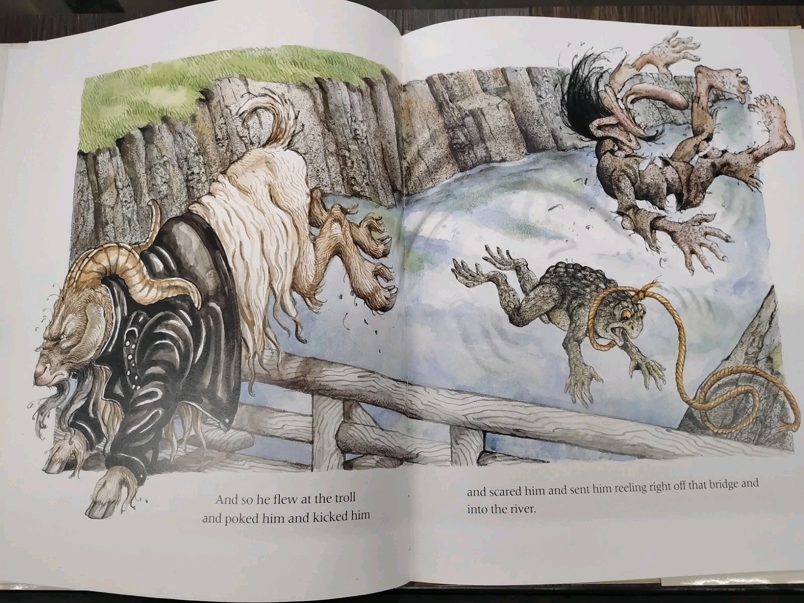 The Three Billy Goats Gruff – Paperback By Stevens, Janet – VERY GOOD