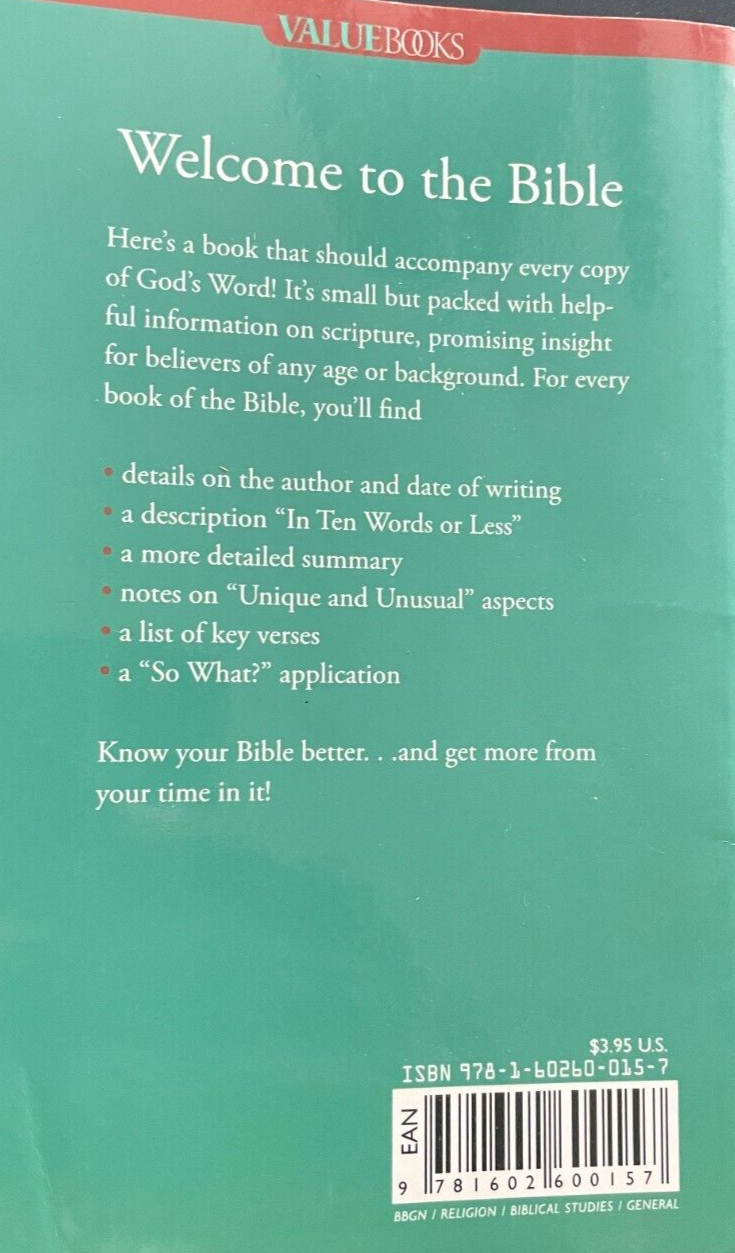 Value Bks.: Know Your Bible : All 66 Books Explained and Applied by Paul Kent…