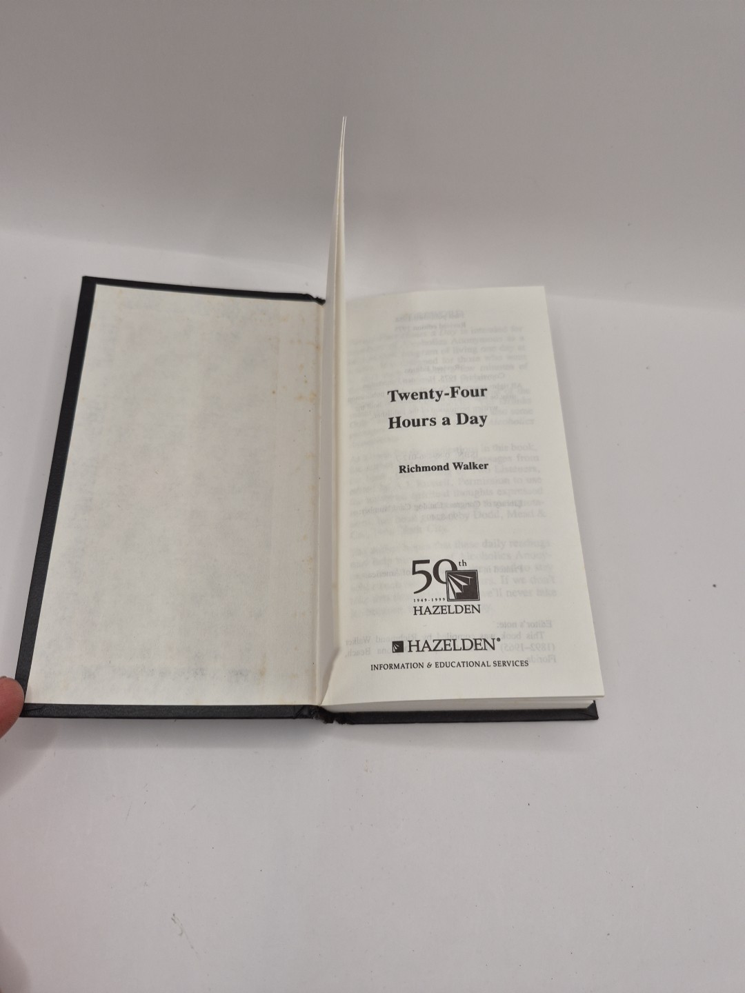 Twenty-four Hours A Day by Hazelden Publishing Hardcover 1975 Pre Owned